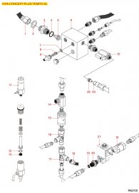 Rk2101 Wassereinlauf Hahn Viva-concept-xl Explosionszeichnung