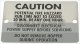 aufkleber caution fire