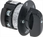 UMSCHALTER 0-1 STELLUNGEN 25A 690V