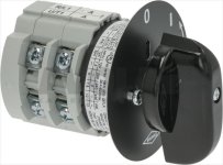 UMSCHALTER 0-1 START STELLUNGEN 20A 690V
