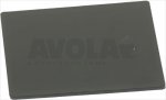 Eureka Deckel Bohnenbehälter schwarz 107x107 mm