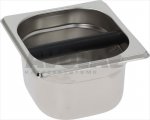 Kaffeesatzschale aus Inox 175x161x97 mm