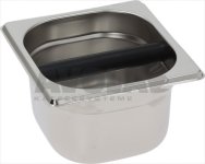Kaffeesatzschale aus Inox 175x161x97 mm