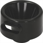 Dampfdom Schwarz ohne Zulauf