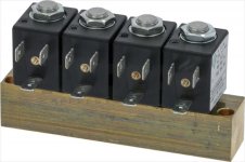 GRUPPE 4 MAGNETVENTILE ø 1/8  24V