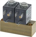GRUPPE MIT 2 MAGNETVENTILEN ODE ø 1/8  220V