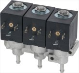 Bianchi 2-Wegeventileinheit 3 Magnetventile OLAB 24V