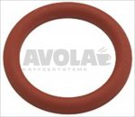 O-RING Dichtung 04081 aus rotem Silikon