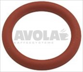 O-RING Dichtung 04081 aus rotem Silikon