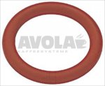 O-Ring Silikon 0117 rot