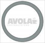 Flachdichtung aus Teflon ø 12x10x0,5 mm