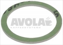 FLACHDICHTUNG ASBESTFREI ø 50x40x2 mm