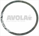 Flachdichtung Carbo ø 62x55x1 mm