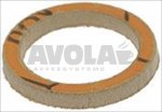 FLACHDICHTUNG ASBESTFREI ø 16x12x2 mm