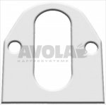 Gruppendichtung E61 77x73x2 mm aus Teflon