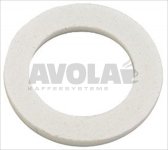 Flachdichtung aus Teflon ø 26x17x2 mm