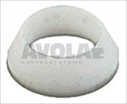 Kegeldichtung aus Teflon  ø 14,5x10x5 mm
