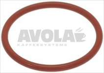 O-Ring Dichtung 03131 aus rotem Silikon