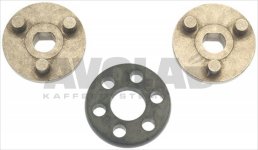 KOMPLETTE METALLKUPPLUNG 40MM