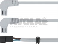 KABEL FÜR GEWINKELTE HÜLSE - WEIß