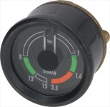 Doppelmanometer Kessel- und Pumpendruck ø 60 mm