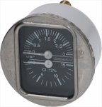 Manometer für Kessel- und Pumpendruck ø 63 mm