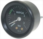 MANOMETER FÜR KESSEL ø 51 mm 0÷3 bar