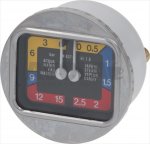 MANOMETER FÜR KESSEL-PUMPE ø 63 mm