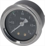 MANOMETER FÜR KESSEL ø 52 mm 0÷3 bar