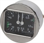 Manometer für Kessel und Pumpe ø 63 mm