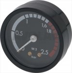 MANOMETER FÜR KESSEL ø 57 mm 0÷2,5 bar