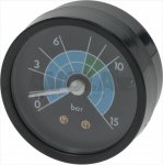 Manometer für Pumpe ø 57 mm 0÷15 Bar