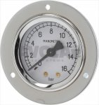 Manometer für Pumpe ø 52 mm 0÷16 Bar