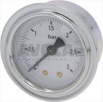MANOMETER FÜR KESSEL ø 52 mm 0÷3 bar