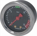 Gaggia Manometer für Pumpe ø 49 mm 0÷15 Bar