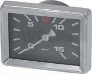 MANOMETER FÜR PUMPE ø 52 mm 0÷15 bar