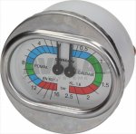 Manometer für Kessel- Pumpe ø 63 mm