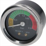 Manometer für Kessel ø 52 mm 0÷2,5 Bar