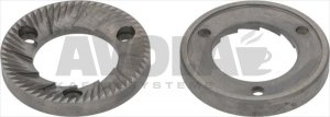 Mahlscheibe Paar Rancilio links 75x43x10,5 mm