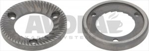 MAHLSCHEIBEN PAAR BIANCHI RECHTS 64x37x8,5 MM