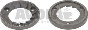 MAHLSCHEIBEN PAAR BIANCHI R. 64x38x8,5 MM