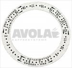 SCHILD FÜR MAHLGRADEINSTELLUNG