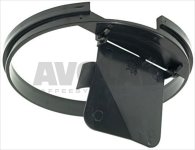 RING MIT FLAP AUS KUNSTSTOFF