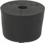 FUSS T48/T82/T65 ø 19x13 mm AUS GUMMI