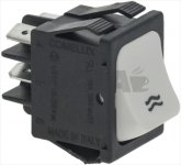 Taster 2-polig weiss 16A 250V