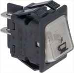 SCHALTER 2-POLIG WEISS 16A 250V