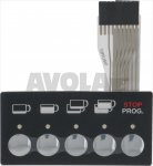 TASTATURMEMBRAN 5 TASTEN