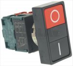 DRUCKKNOPFTAFEL EIN/AUS 10A 400V