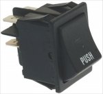 2-POLIGER DRUCKKNOPF SCHWARZ 16A 250V