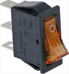 SCHALTER 1-POLIG ORANGE 16A 250V
